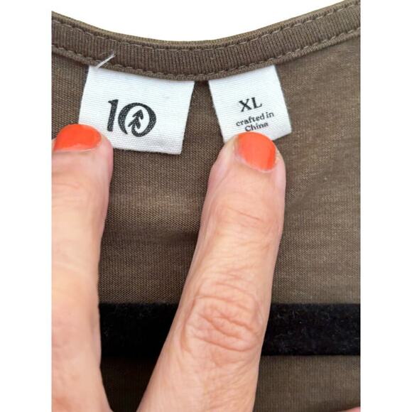 Tentree Blakely jumpsuit, olive, extra large, comfy, classic, casual, lounge - Picture 4 of 5